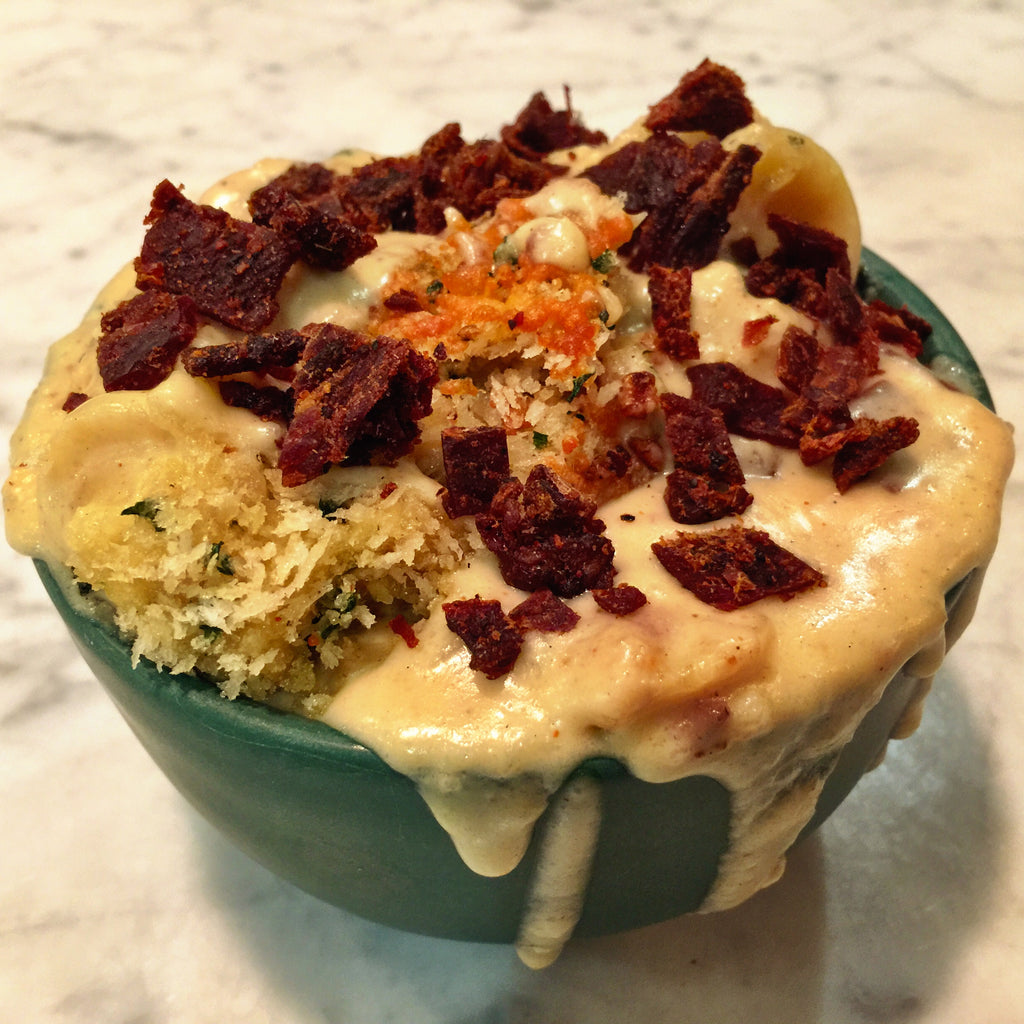 Skillet Bacon Mac and Cheese Recipe, Kelsey Nixon
