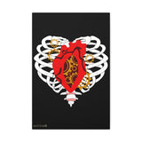 Buy Martian Merch ™ | Heart & Bones (Centered Vulnerability) w/ Artist Signature Premium Gallery Wrap