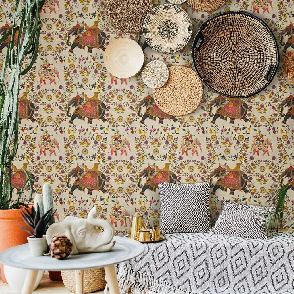 Shop Gardens of Jaipur Wallpaper from the Compendium Vol 2 by Mind the Gap   Burke Decor