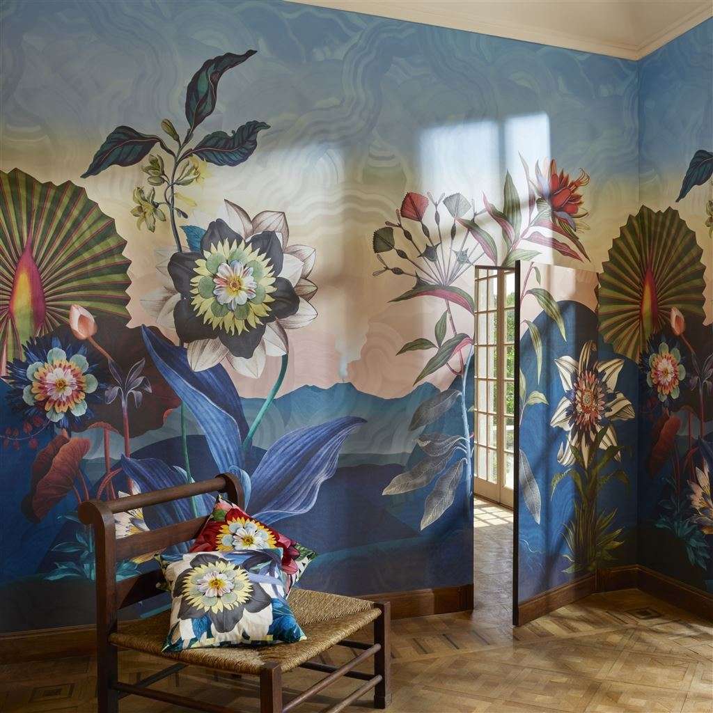 Atlantis Aube wallpaper Designers Guild – Selected Wallpapers