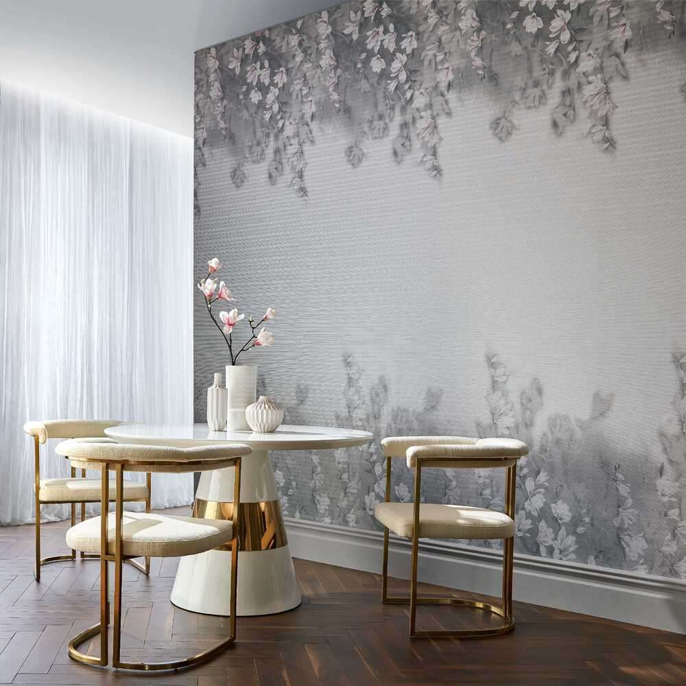 Winkelcentrum klok Beperking Trailing Magnolia Paperweave wallpaper from 1838 wallcoverings – Selected  Wallpapers