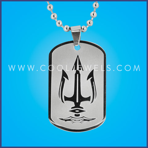 Anchor Pendants on Stainless Steel Ball Chain Necklace