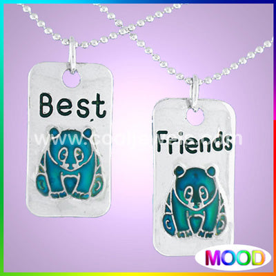 panda best friend necklace