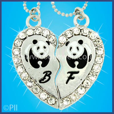 panda friendship necklace