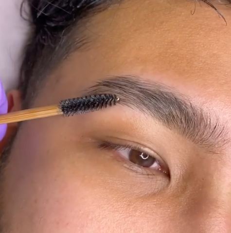 Henna brows for men
