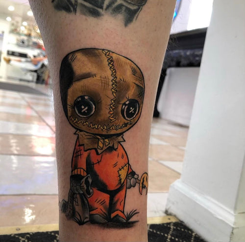 FYeahTattooscom  Sam from trick r treat done by Kim ScottHangem