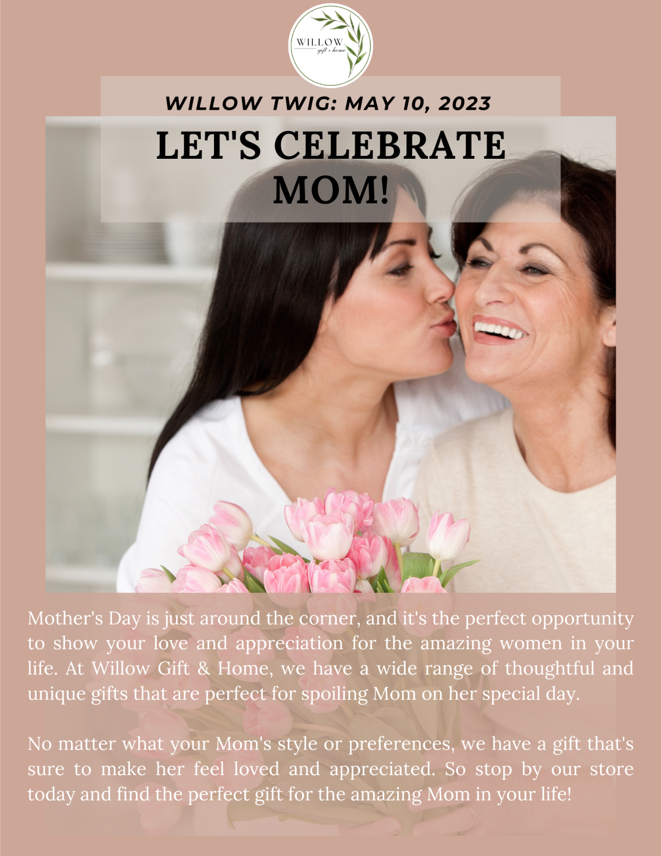 Let's celebrate mom on Mother's Day 