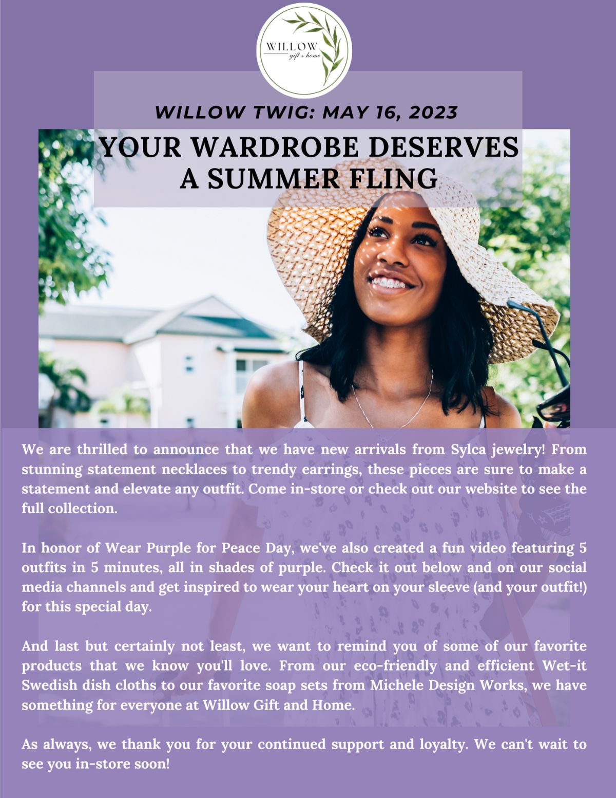 Your Wardrobe deserves a summer fling