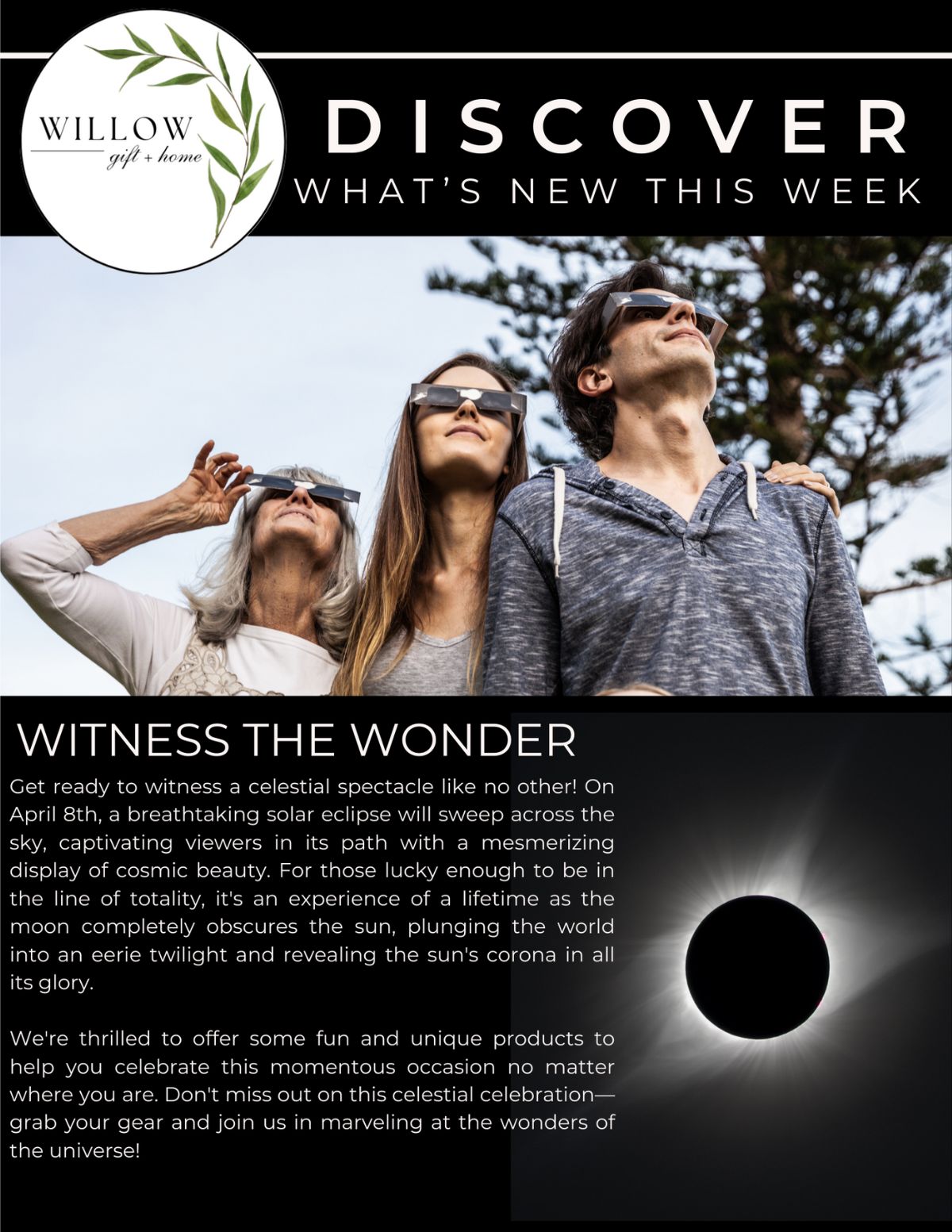 Discover the Eclipse with us