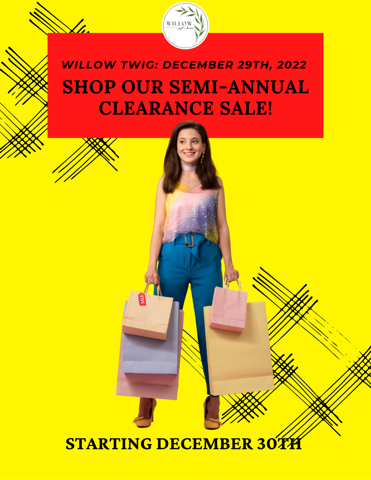 semi-annual clearance sale