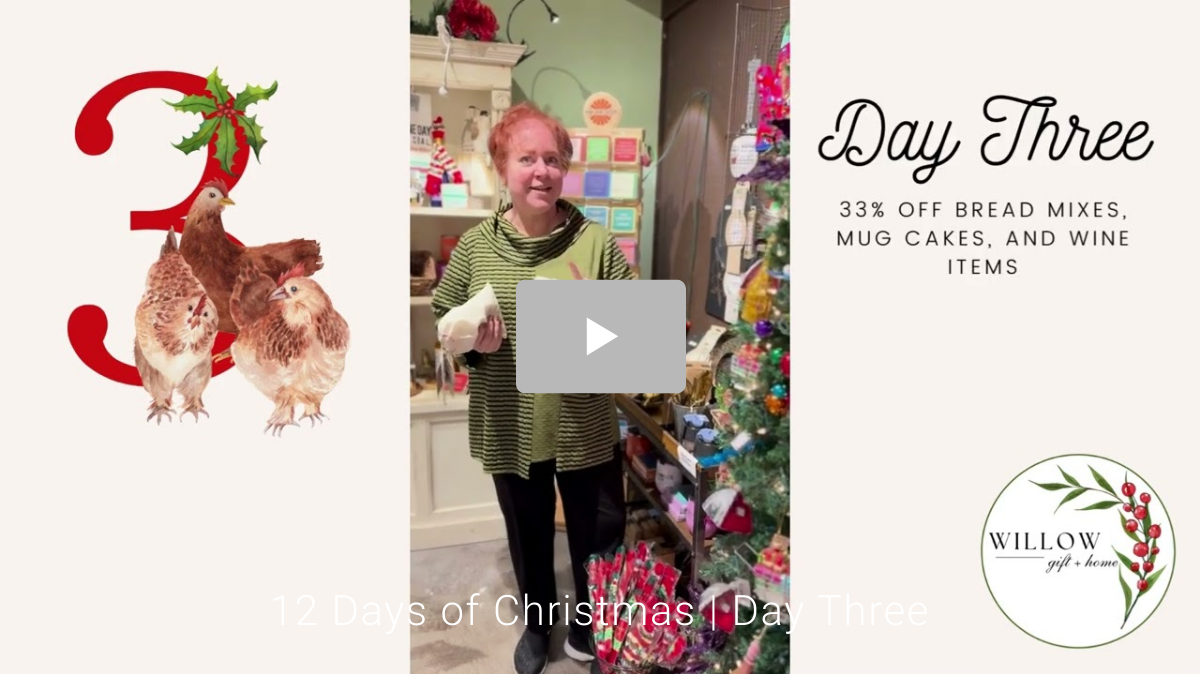 YouTube video Day 3 of 12 Days of Christmas