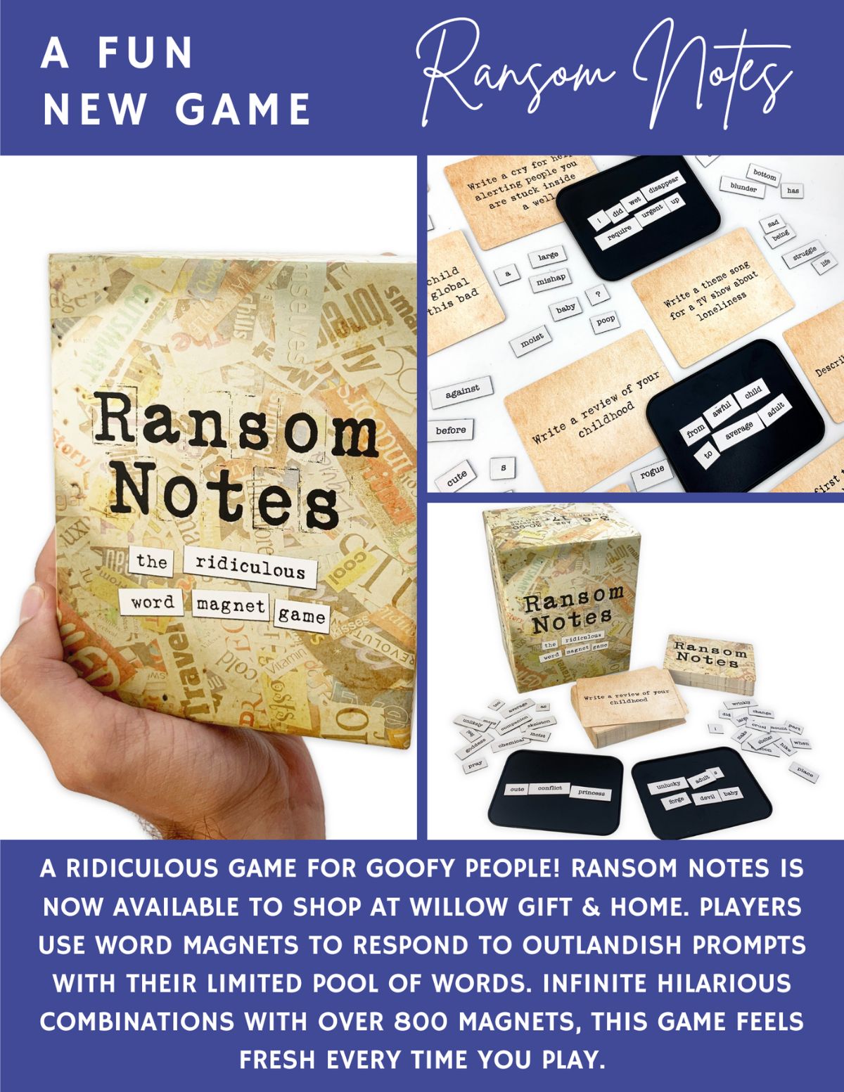 Ransom Notes fun game