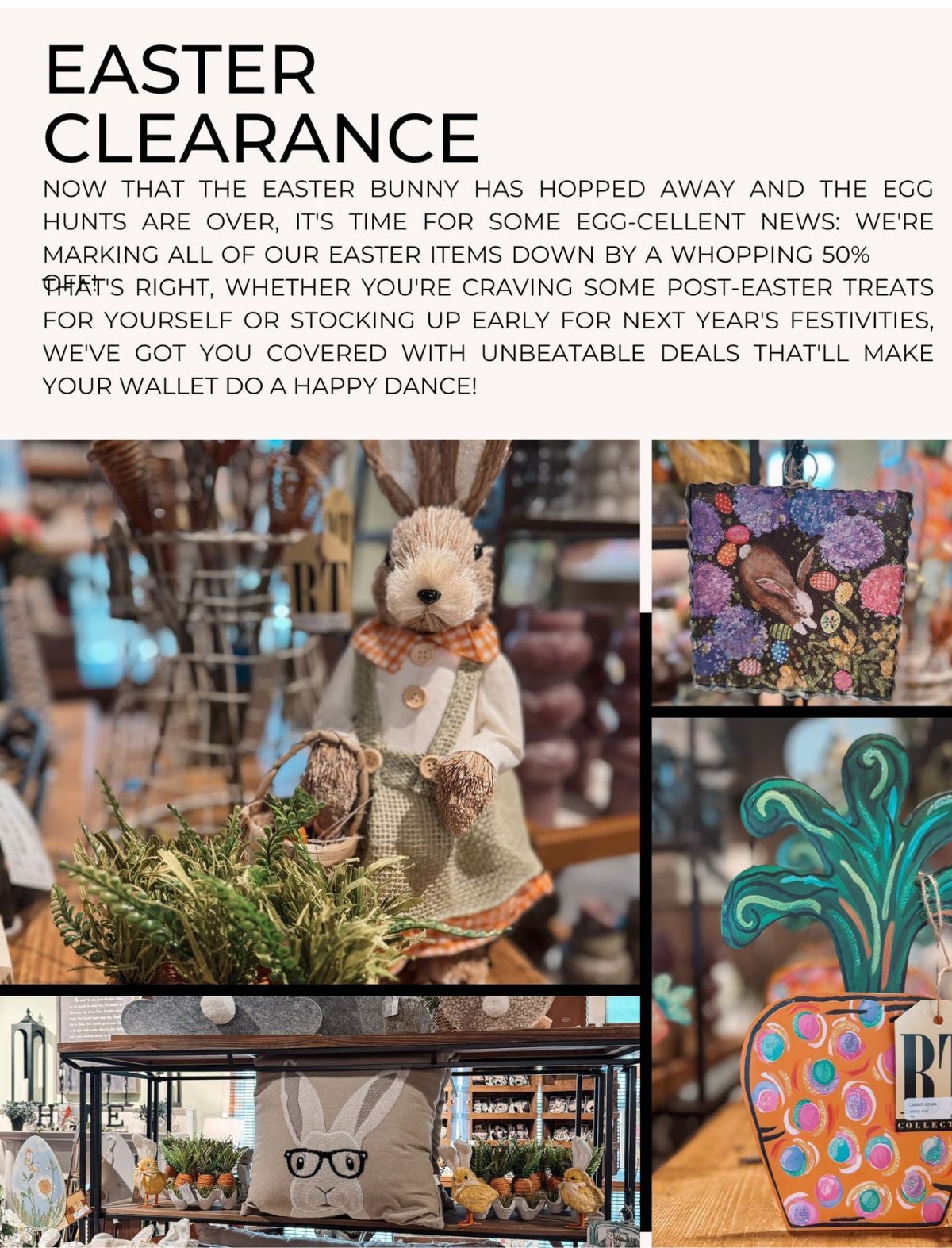 Easter Clearance