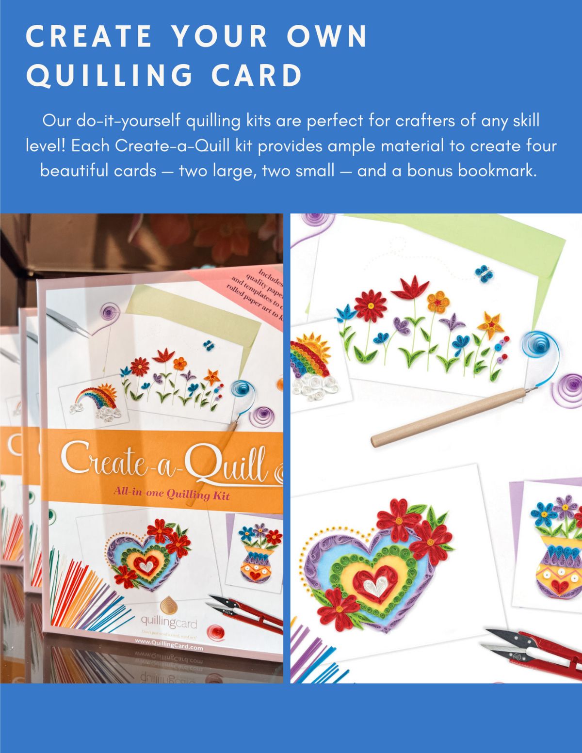 Create your own Quilling Cards