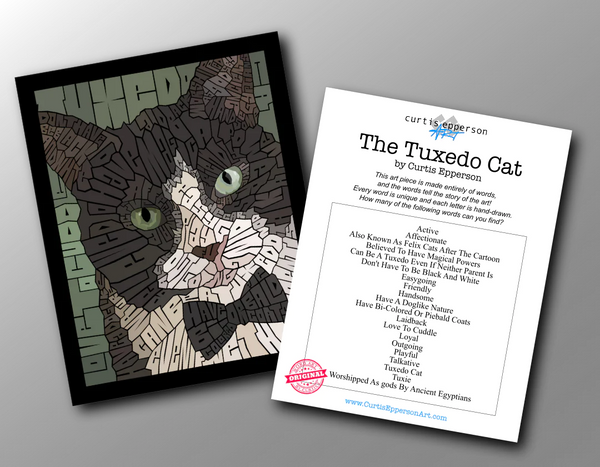 The Tuxedo Cat Word Guide