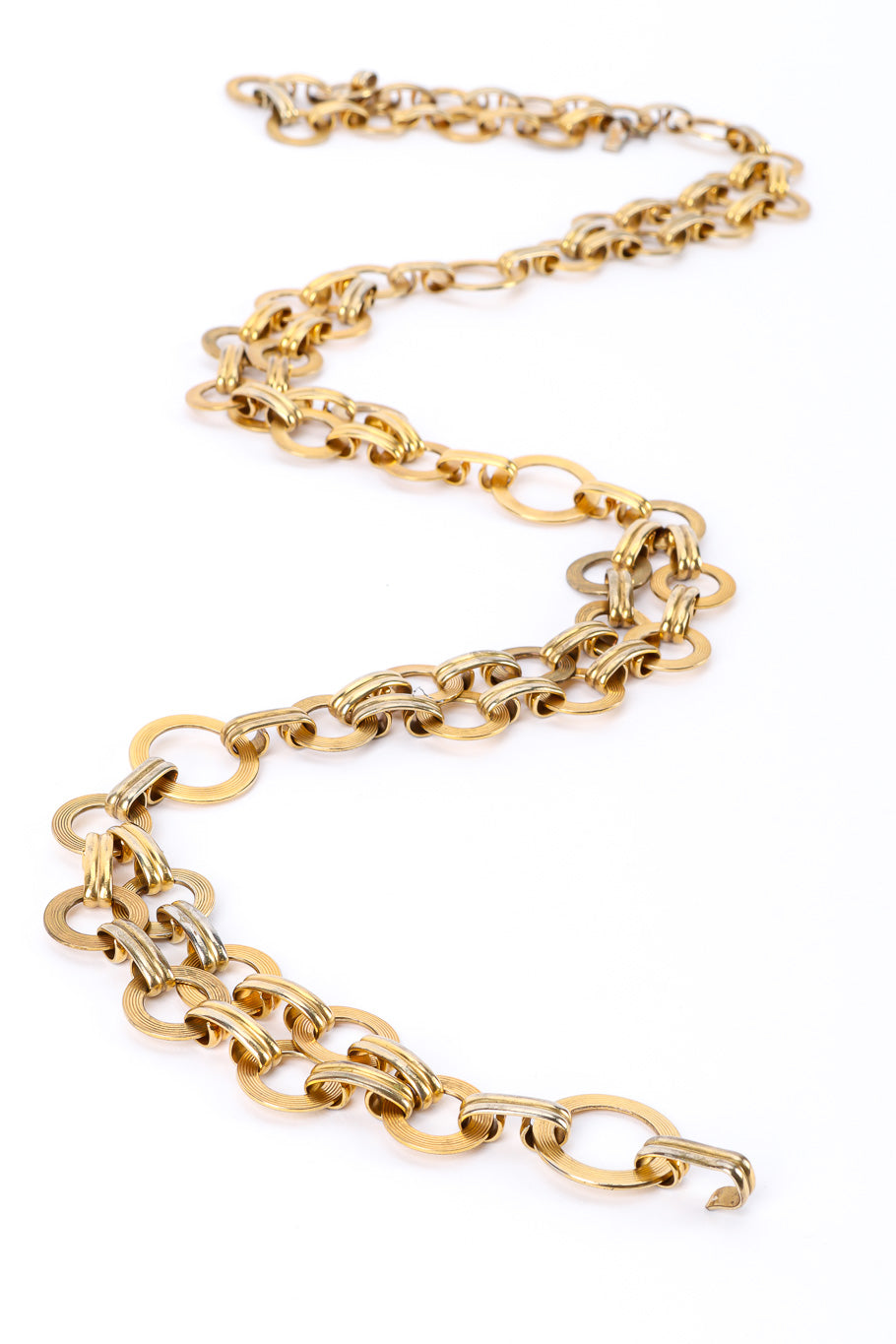 Vintage Pierre Cardin Monogram P Link Chain Belt – Recess