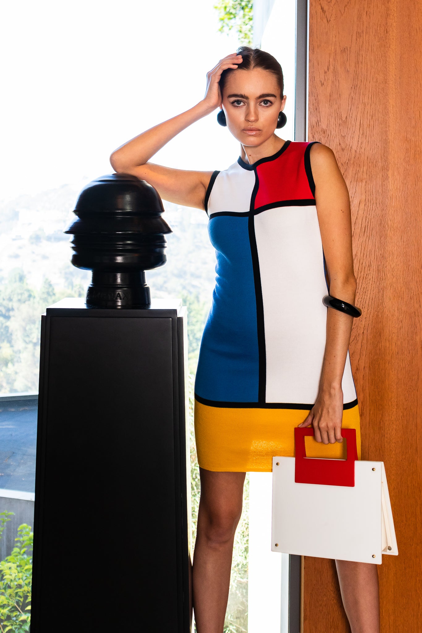 Hannah in Iconic Yves Saint Laurent Mondrian Dress @ Recess LA Vintage ACA Virtual