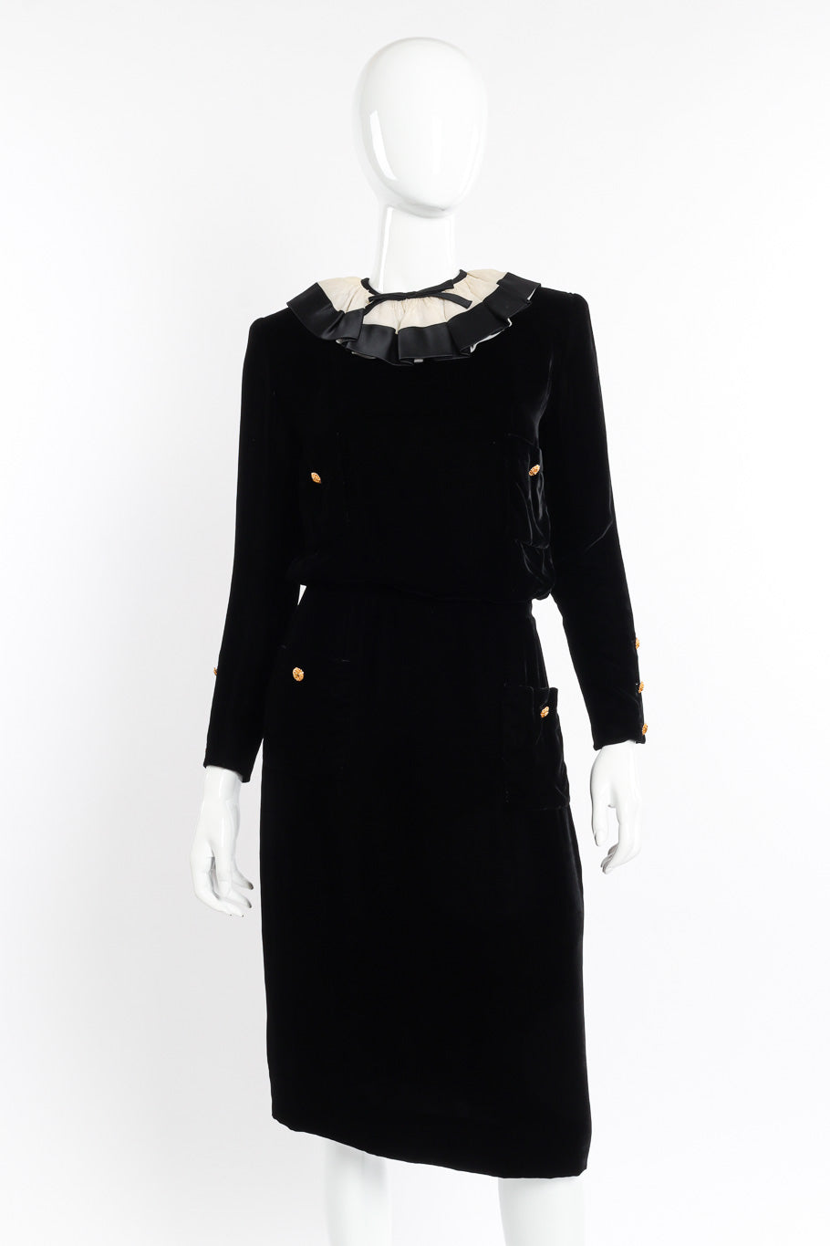 Jean Louis Scherrer Dresses Black Velvet ref.257913 - Joli Closet