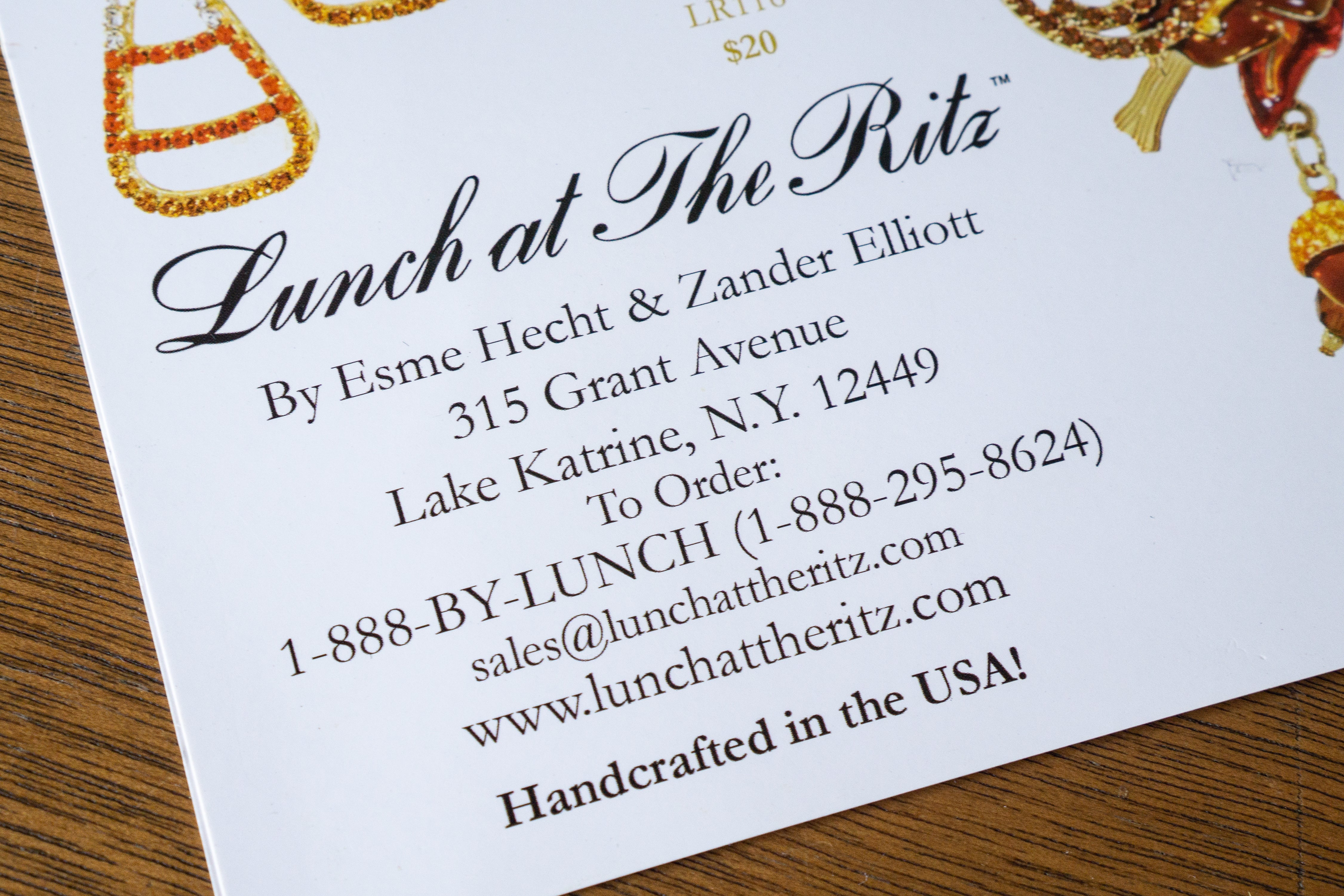 Recess Los Angeles Vintage Designer Lunch At The Ritz Esme Hecht Zander Elliot