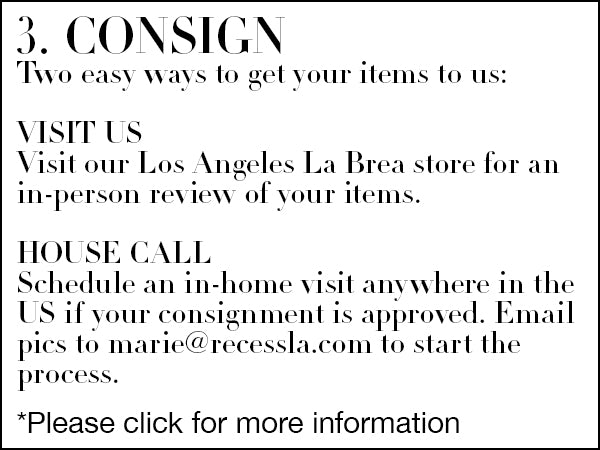Recess Los Angeles Vintage Designer Consignment Marie Monsod KonMari Kondo Tidy Up
