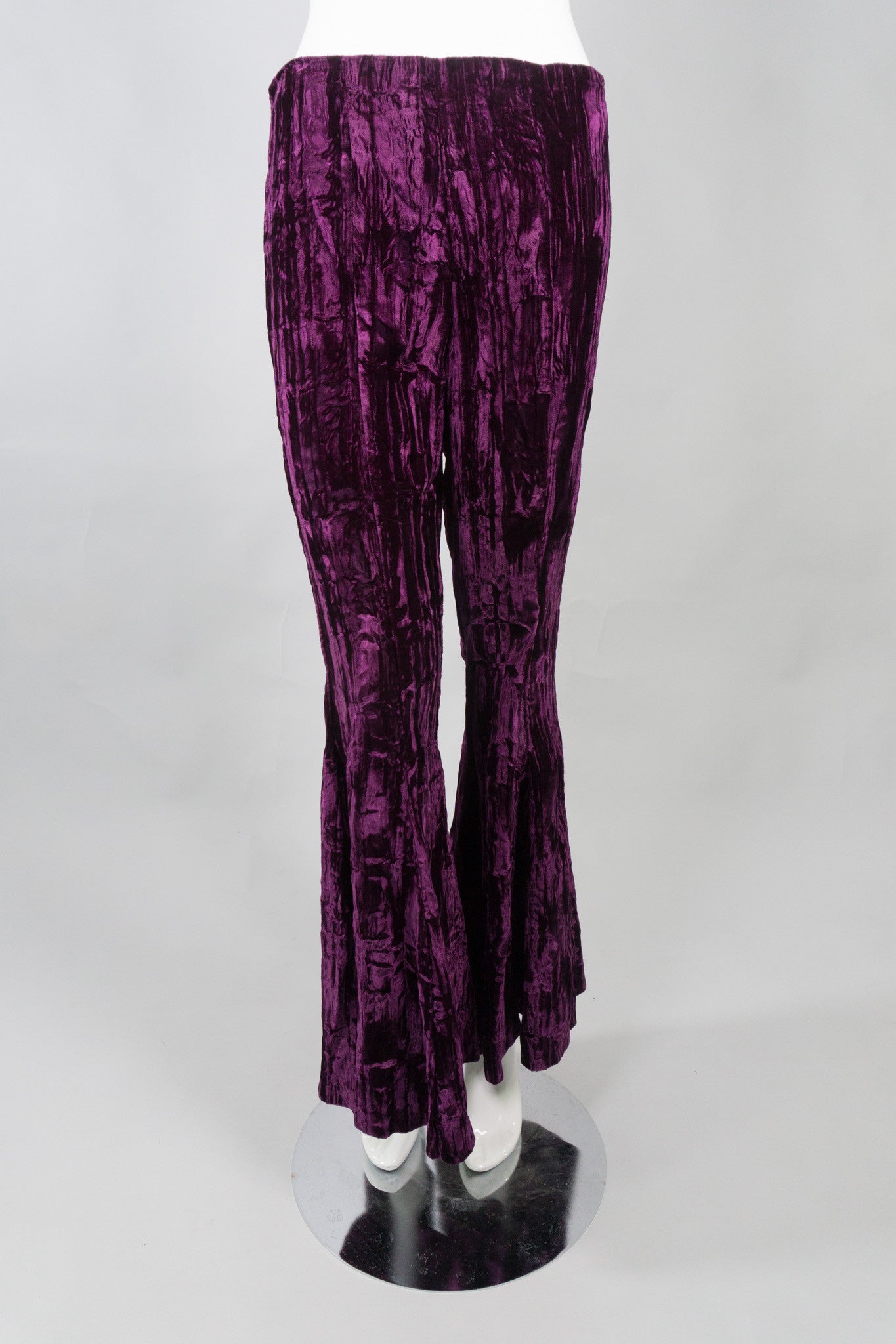 Betsey Johnson Vintage Crushed Velvet Flare Pant – Recess