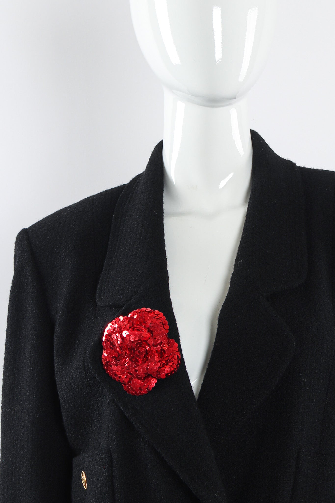 1pc Black / Red Camellia Flower Alloy Brooch Pin Inlaid Shiny Rhinestone Elegant Clothes Suit Sweater Brooch,Black,$1.49,free returns&free ship,Temu