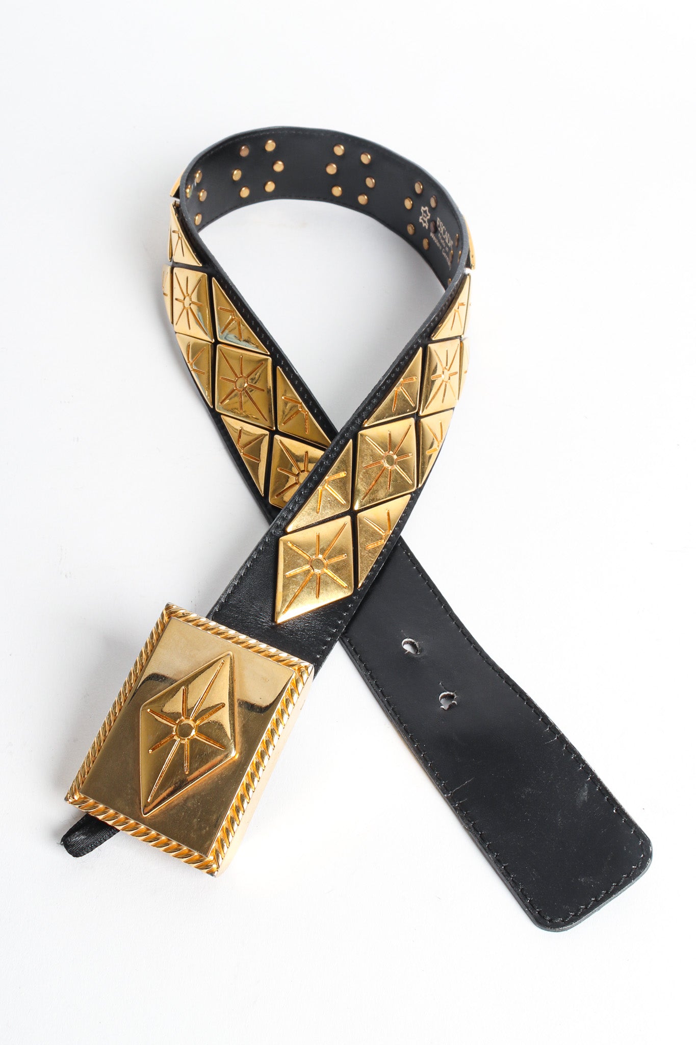 Yves Saint Laurent Woven Pocket Waist Belt