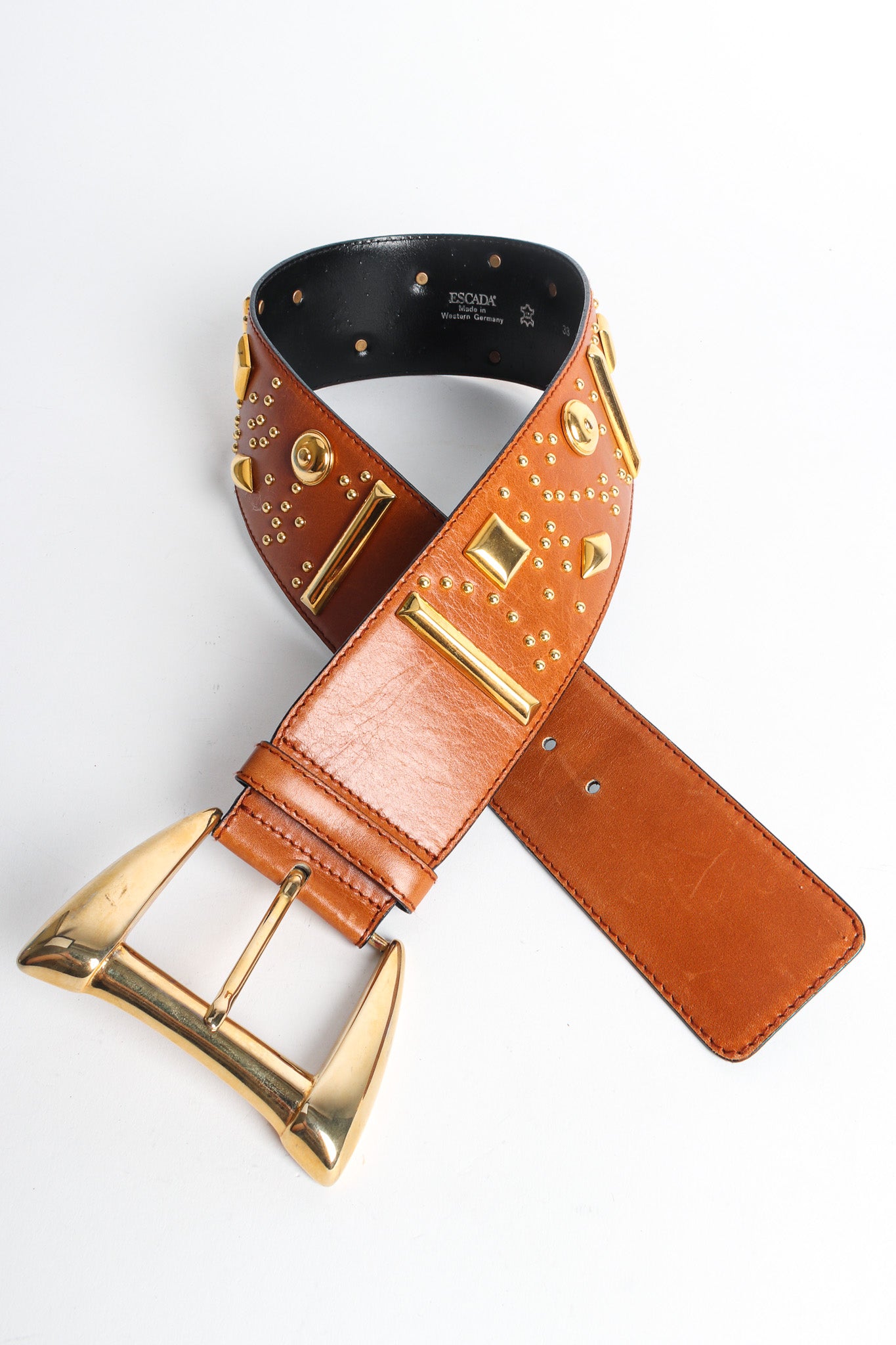 2000s Gianfranco Ferré Leather Belt