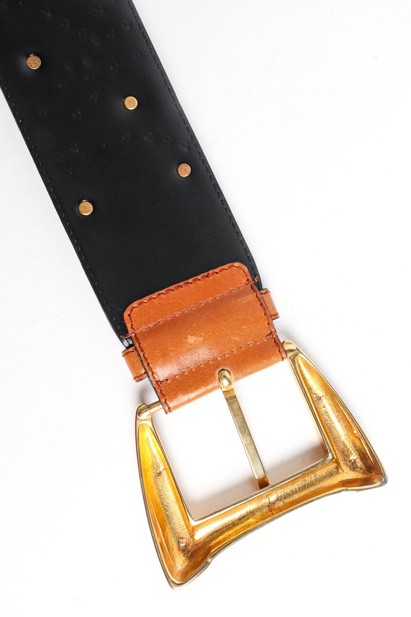 2000s Gianfranco Ferré Leather Belt