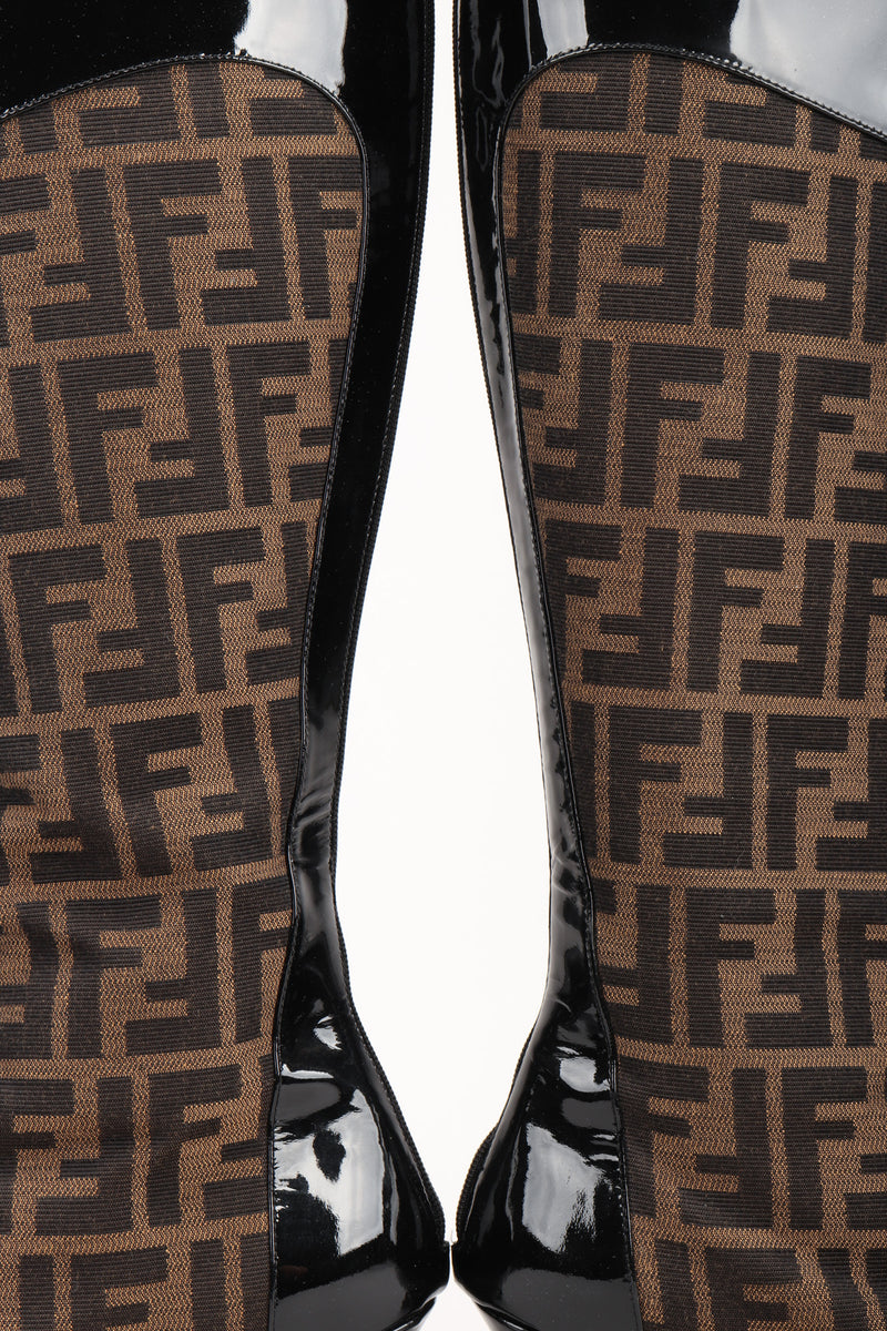 fendi zucca boots