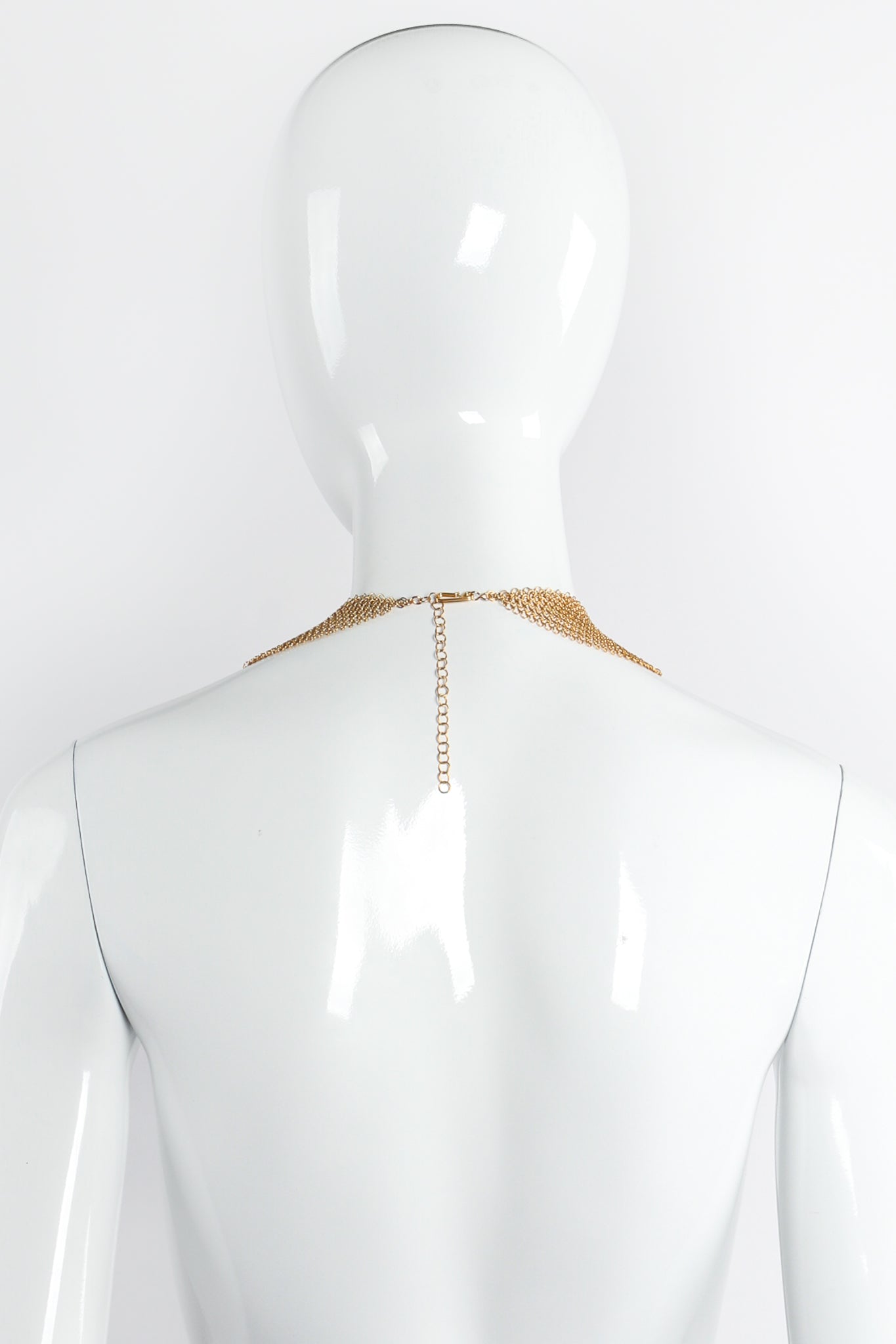 Swarovski Crystal Pav  Point Collar