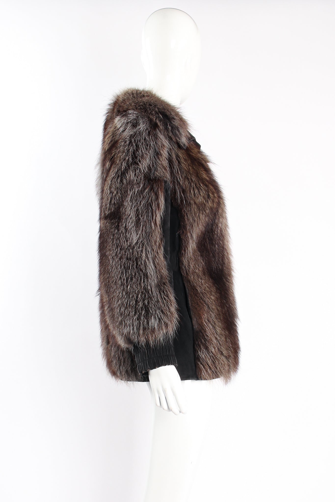 Vintage Anna Di Rossi Velvet Ostrich Feather Trim Jacket – Recess