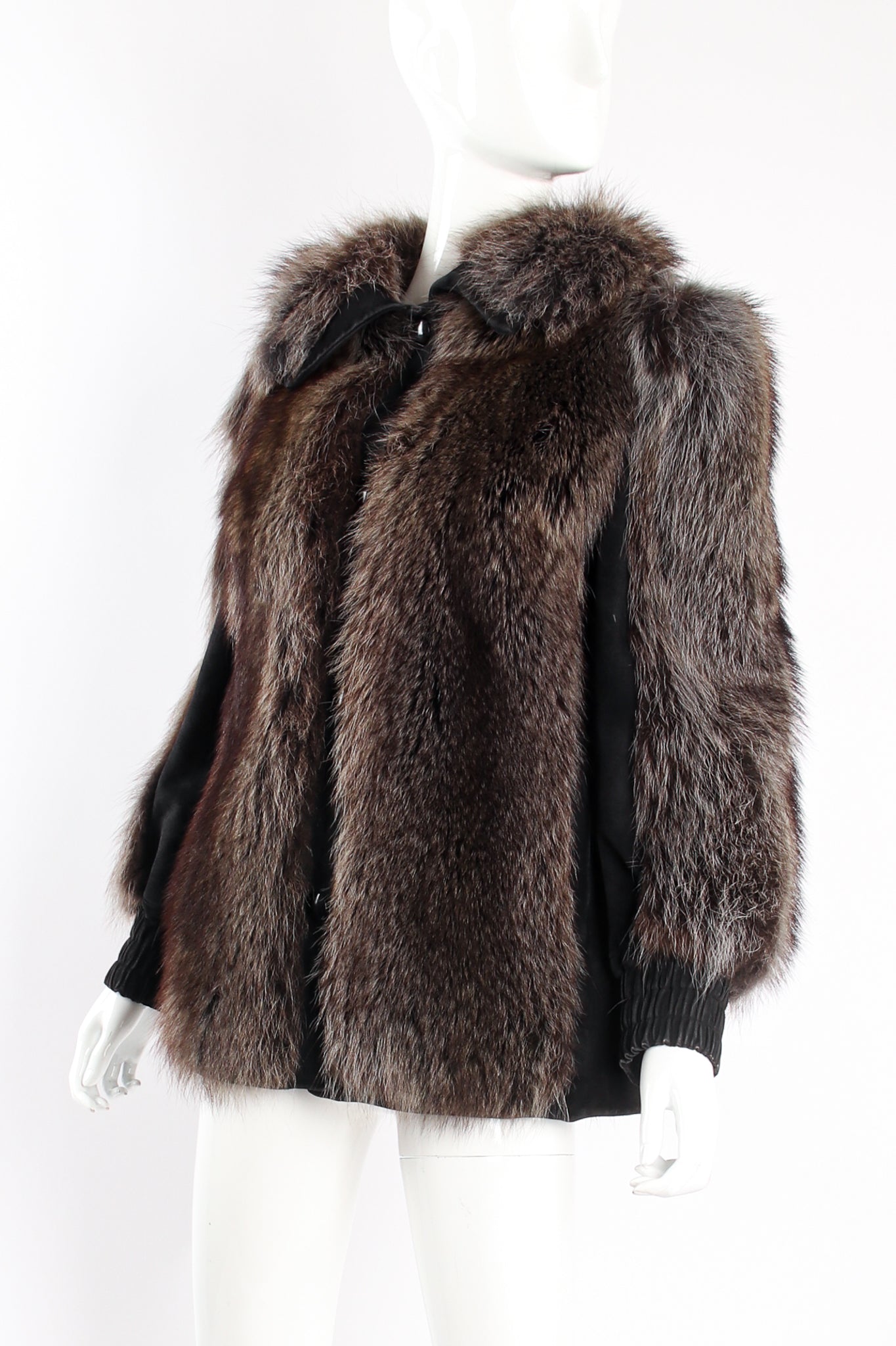 Vintage Anna Di Rossi Velvet Ostrich Feather Trim Jacket – Recess