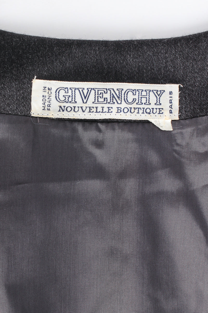 Vintage Givenchy 1980s Tailored Wool Sheath Dress – Recess