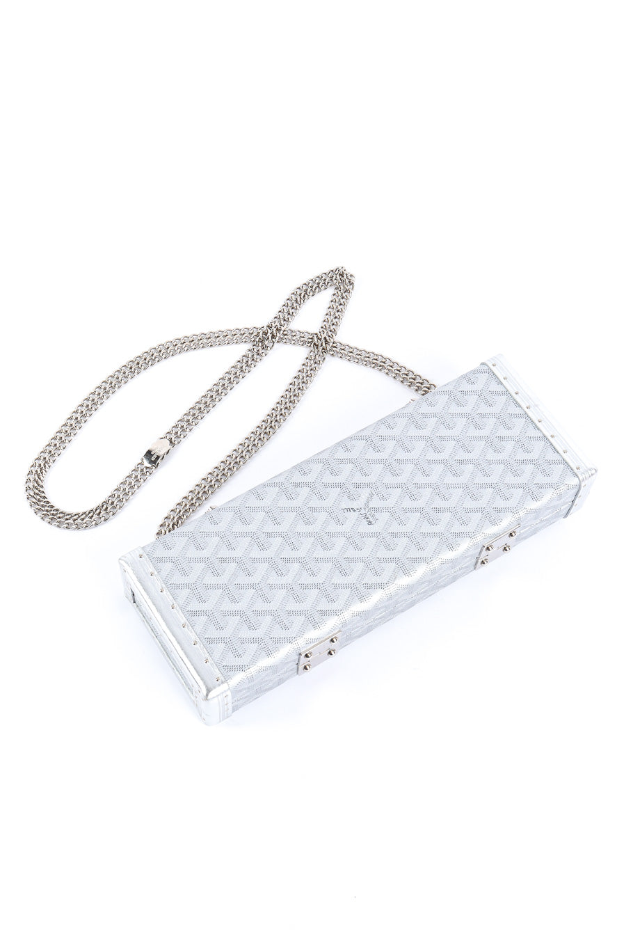 Dior Pouch Oblique Plexiglass Clear in Plexiglass with Palladium-tone - US