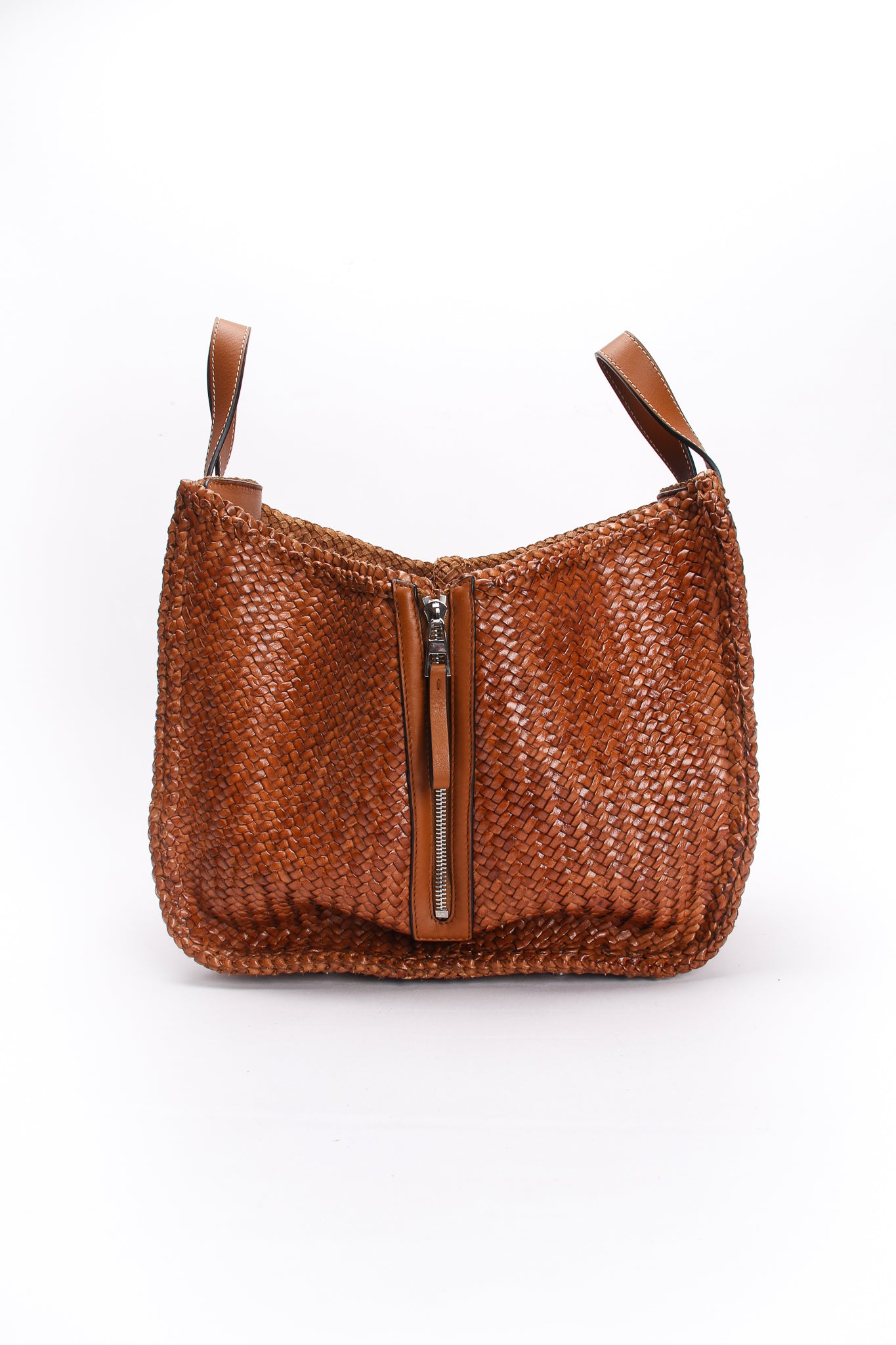 Loewe 2019 Woven Leather Hammock Bag – Recess
