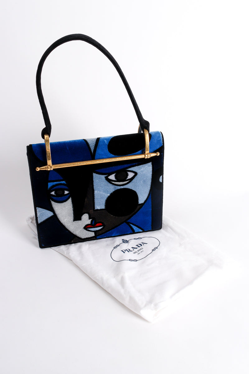 Prada A/W 2017 Velvet Face Pionnière Bag – Recess