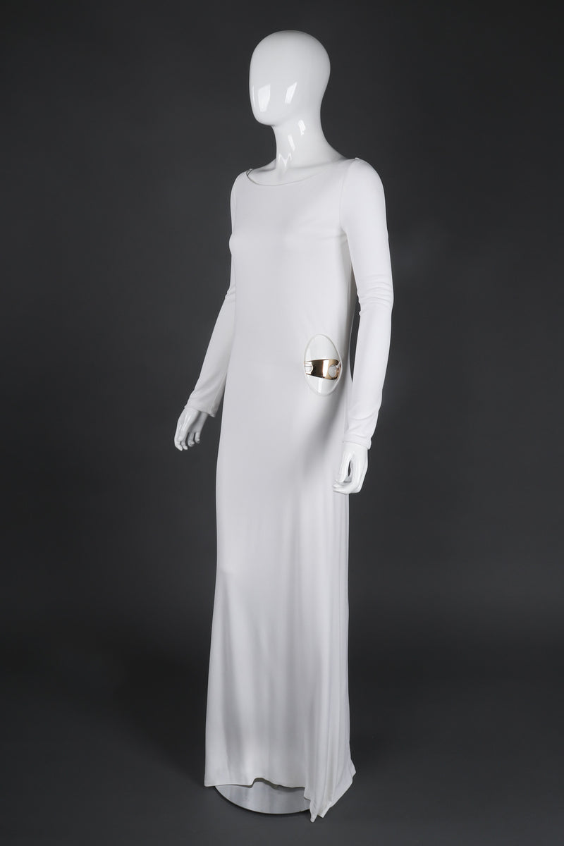 tom ford gucci white dress