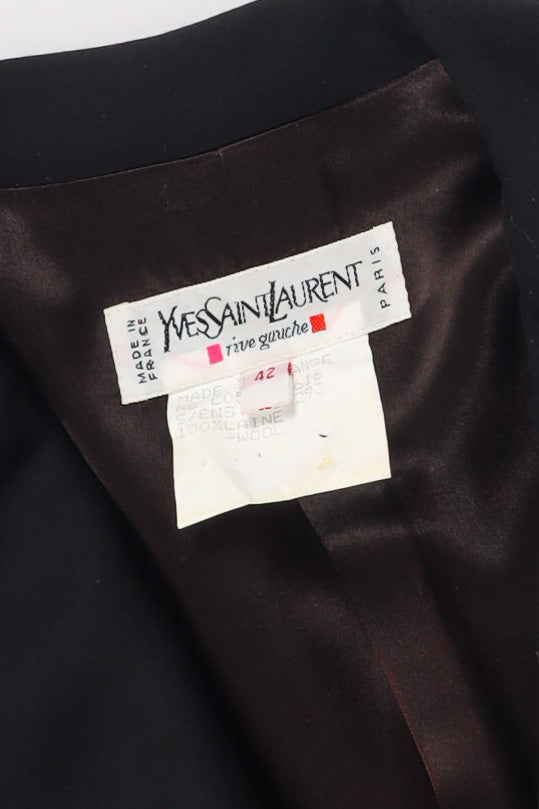 Vintage John Galliano Double Breasted Wool Tuxedo Crop Jacket – Recess