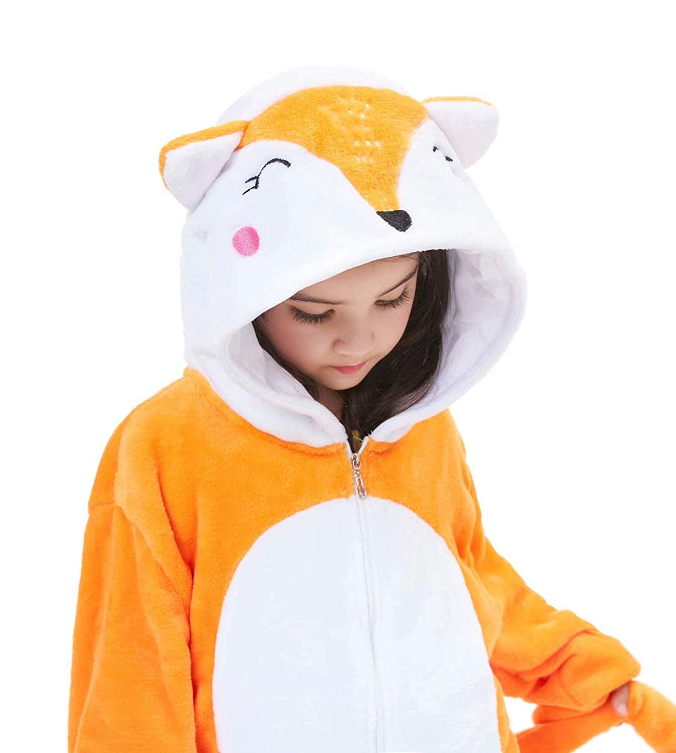 Girls fox onesie pajamas | Onesie Pajamas