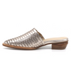Women's ladessa gold leather mule by Antelope