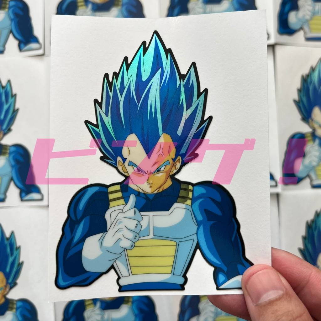 Super Saiyan Blue Evolution Gogeta Sticker – sevenstarperlers