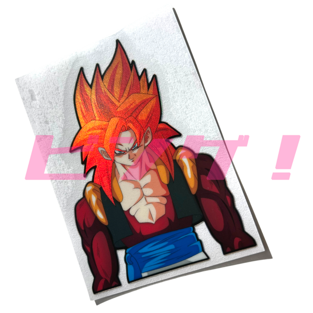 Subarashii Vinyl Sticker DBS Ssj Rose Anime Meme Decal 