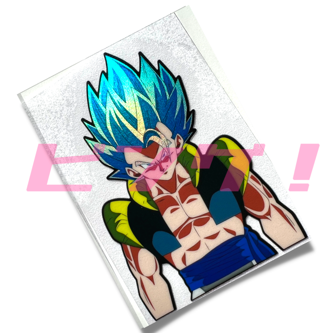 Gogeta ssj4 #2 Sticker by Lac Lac - Pixels