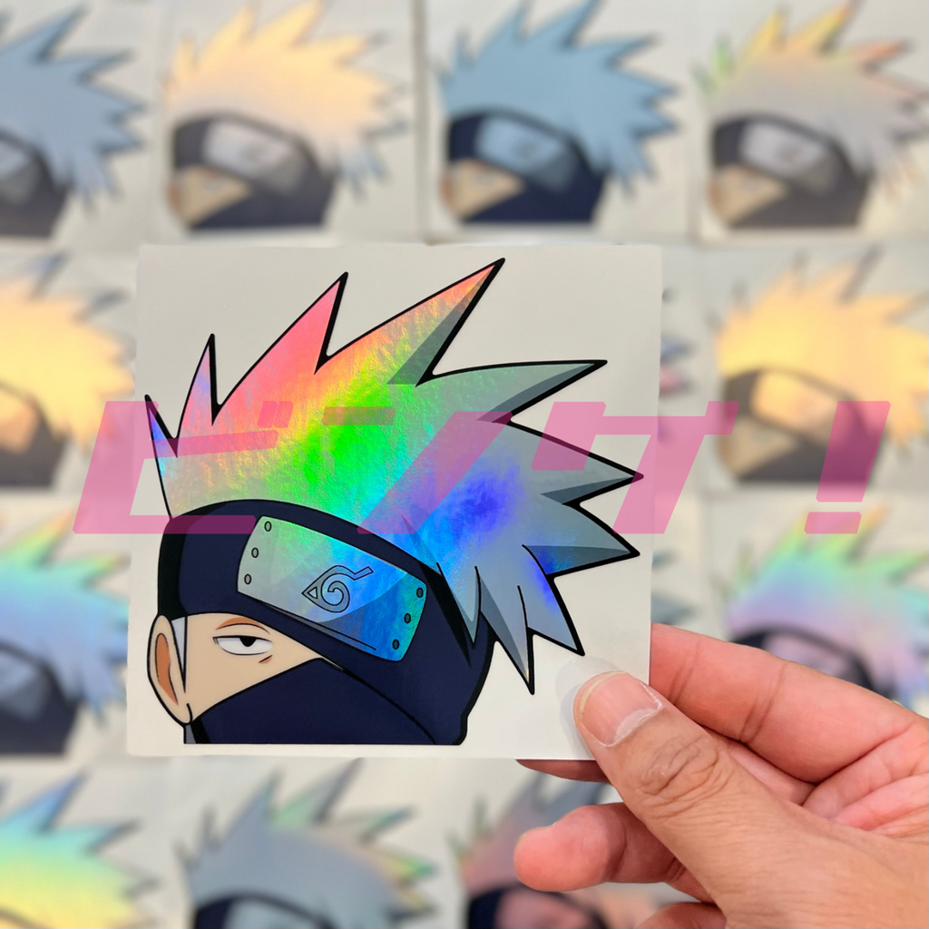 Adesivo Holográfico Kakashi Hatake é na ALARGS