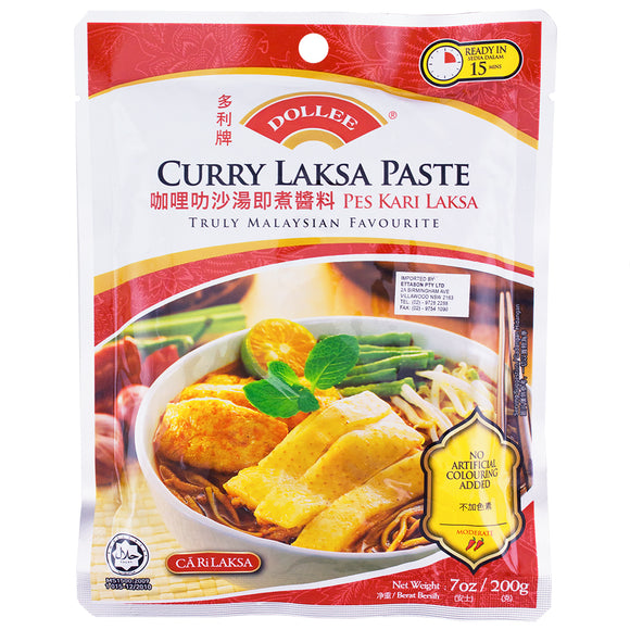 Dollee Curry Laksa Paste 200g