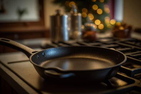 cast iron frying pan