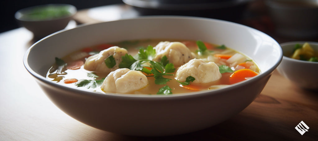 Chicken_dumpling_soup_natural_lighting_comporting_plat