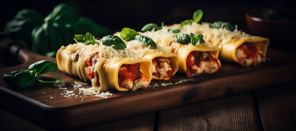 Filled pasta long