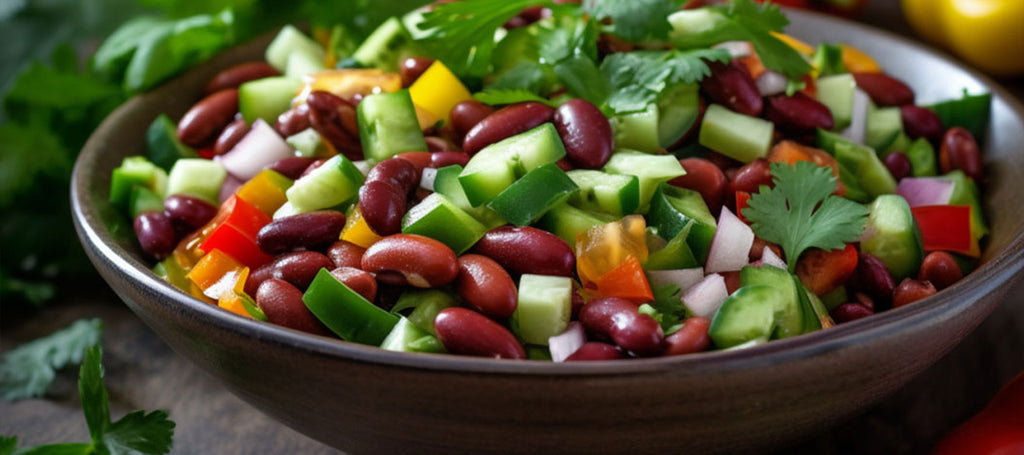 KIDNEY_BEAN_SALAD_with_red_green_and_yellow_bell_peppe